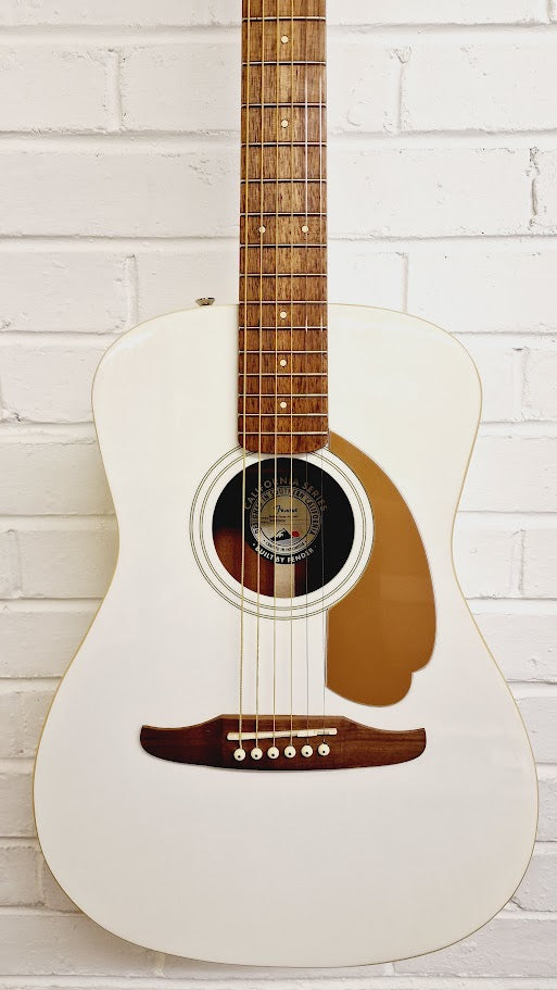 FENDER MALIBU PLAYER ARG WN ARCTIC GOLD ELECTRO ACOUSTIC GUITAR