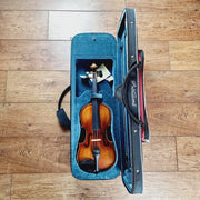 PRIMAVERA VF050 4/4 ANTIQUED FULL SIZE VIOLIN AND BOW