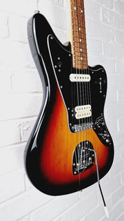 FENDER PLAYER JAGUAR PAU FERRO 3 COLOUR SUNBURST MIM 2013 ELECTRIC GUITAR