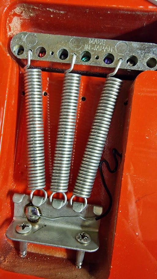 TOKAI GOLDSTAR 1984 STRATOCASTER FIESTA RED ELECTRIC GUITAR