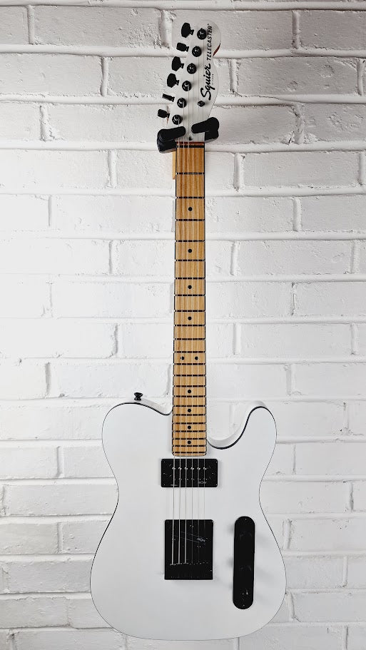 FENDER SQUIER TELECASTER CONTEMPORARY RH PEARL WHITE METALLIC WHITE ELECTRIC GUITAR