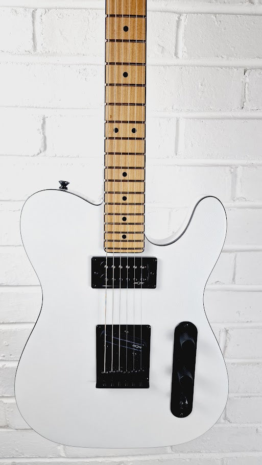 FENDER SQUIER TELECASTER CONTEMPORARY RH PEARL WHITE METALLIC WHITE ELECTRIC GUITAR