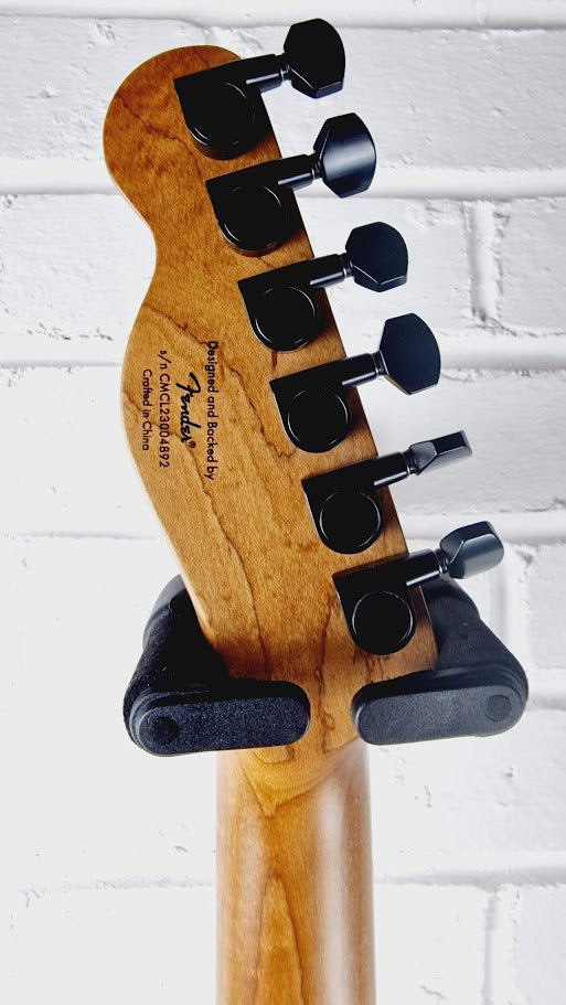 FENDER SQUIER TELECASTER CONTEMPORARY RH PEARL WHITE METALLIC WHITE ELECTRIC GUITAR