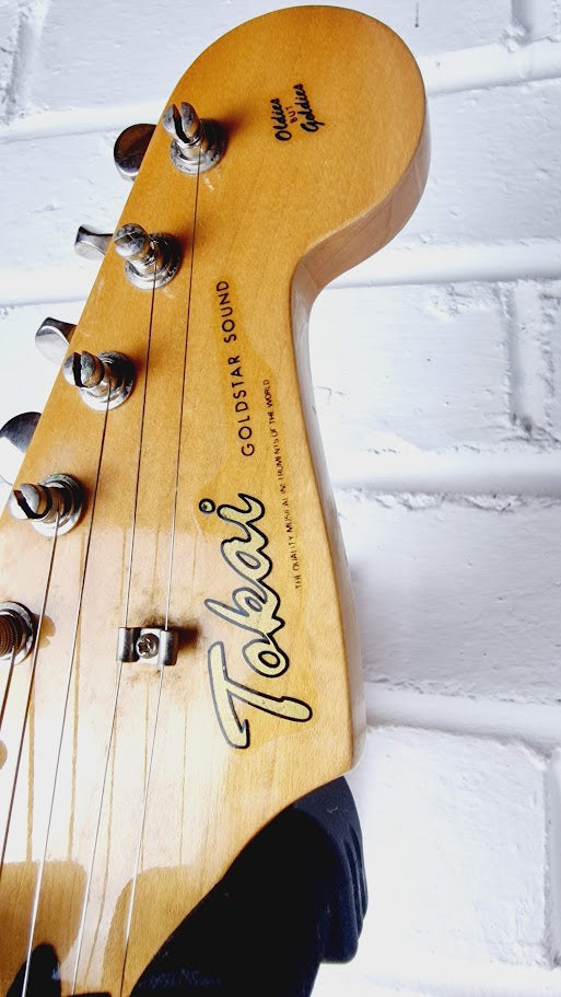 TOKAI GOLDSTAR 1984 STRATOCASTER FIESTA RED ELECTRIC GUITAR