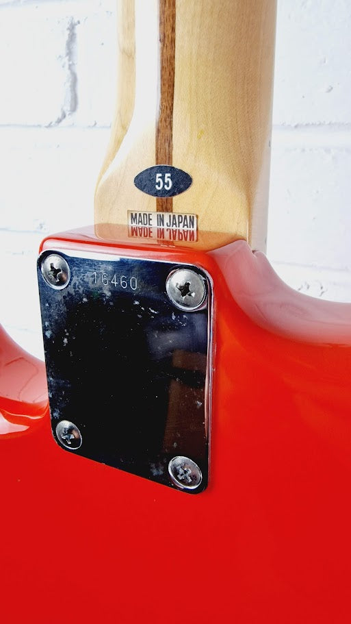 TOKAI GOLDSTAR 1984 STRATOCASTER FIESTA RED ELECTRIC GUITAR