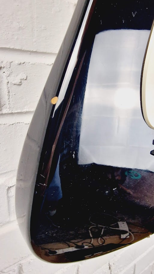 FENDER SQUIRE 1999 AFFINITY SERIES STRATOCASTER BLACK ELECTRIC GUITAR