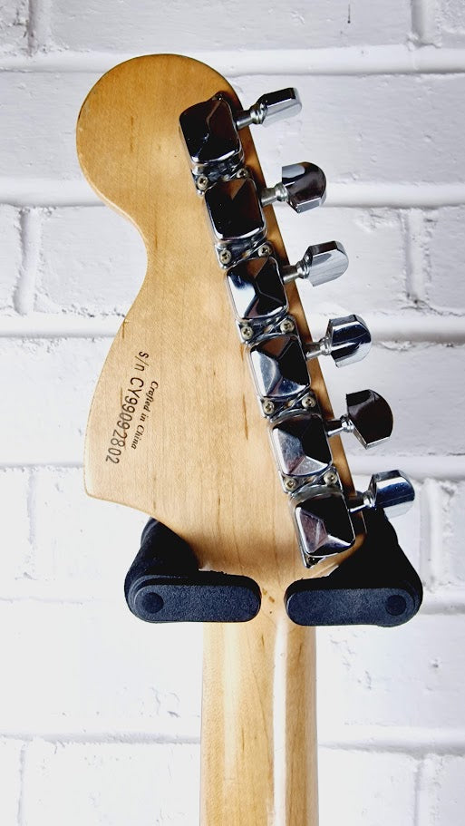 FENDER SQUIRE 1999 AFFINITY SERIES STRATOCASTER BLACK ELECTRIC GUITAR