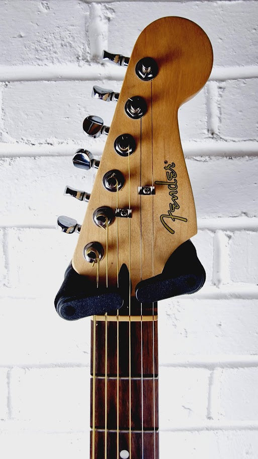 FENDER STRATACOUSTIC STANDARD BLACK ELECTRO ACOUSTIC GUITAR