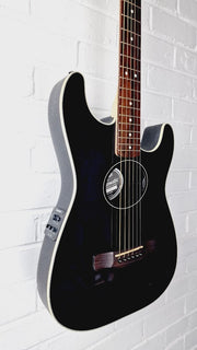 FENDER STRATACOUSTIC STANDARD BLACK ELECTRO ACOUSTIC GUITAR