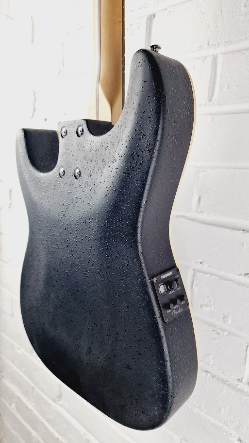 FENDER STRATACOUSTIC STANDARD BLACK ELECTRO ACOUSTIC GUITAR