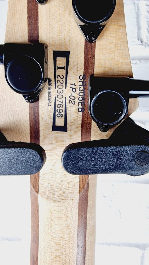 IBANEZ SR305EB 5 STRING WEATHERED BLACK ELECTRIC BASS GUITAR