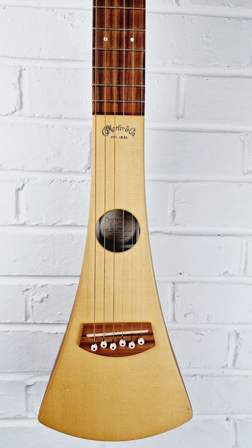 MARTIN THE BACKPACKER STEEL STRING TRAVEL ACOUSTIC GUITAR + OFFICIAL CASE