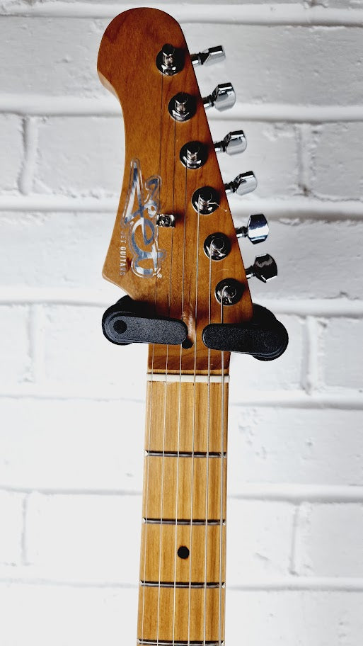 JET JT300 TELECASTER SUNBURST LEFT HANDED ELECTRIC GUITAR