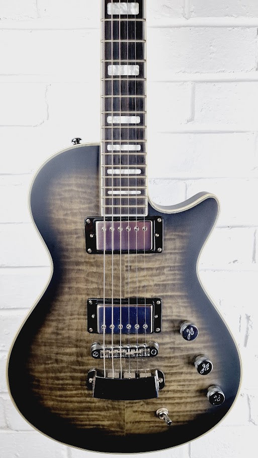 HAGSTROM ULTRA MAX SATIN COSMIC BLACK BURST ELECTRIC GUITAR