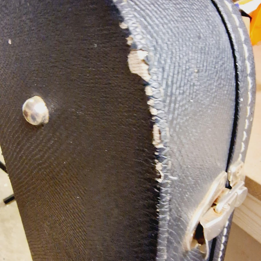 OFFICIAL VINTAGE GIBSON USA LES PAUL BLACK HARD CASE