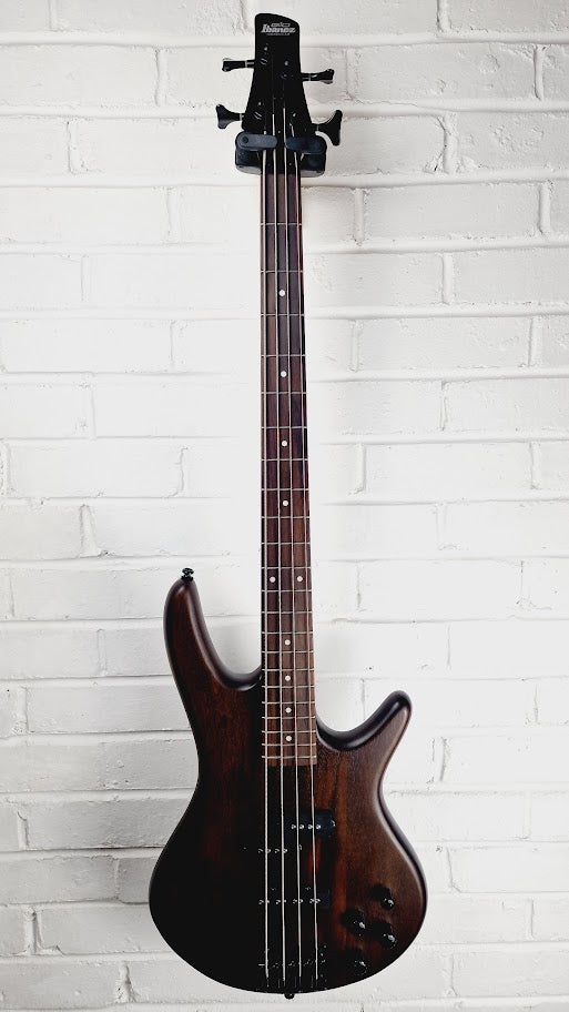IBANEZ GSR200B 1P-01 WALNUT FLAT 4 STRING ELECTRIC BASS GUITAR