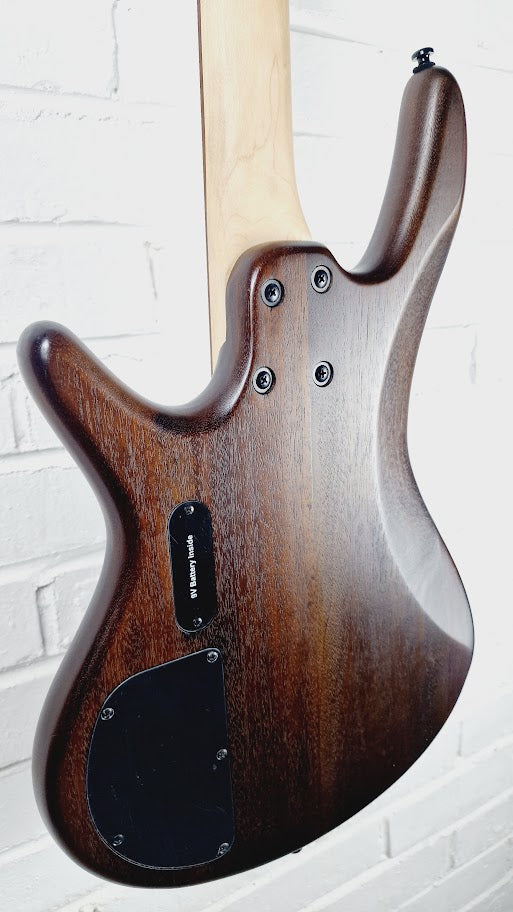 IBANEZ GSR200B 1P-01 WALNUT FLAT 4 STRING ELECTRIC BASS GUITAR