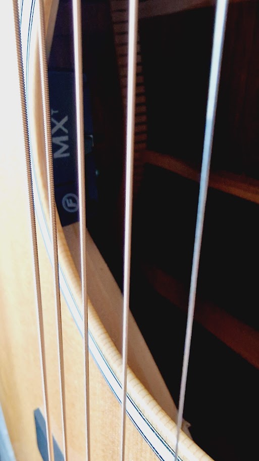 MARTIN ROAD SERIES DC-13E ELECTRO ACOUSTIC GUITAR + PADDED MARTIN CASE