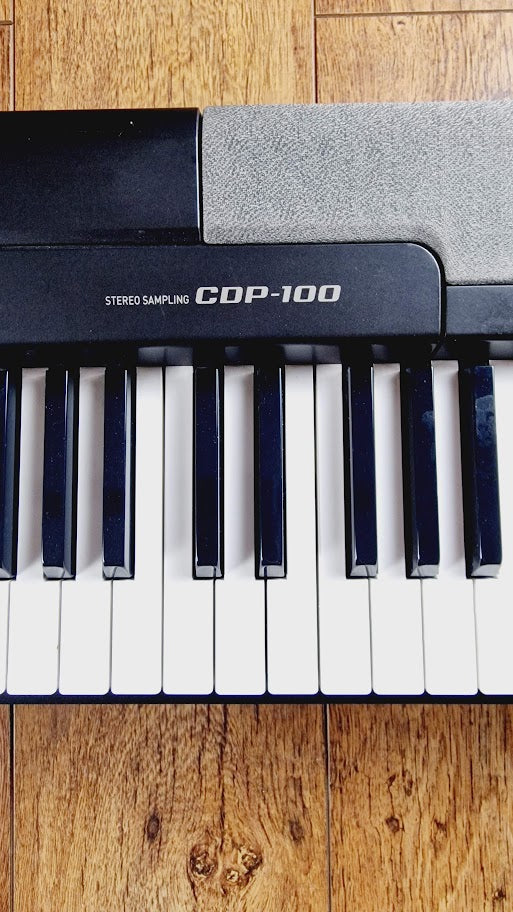 CASIO CDP-100 DIGITAL KEYBOARD PIANO 88 WEIGHTED KEYS *SPARES / REPAIR / FAULTY**