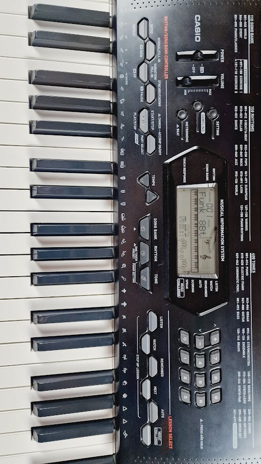 CASIO CTK3000 61 KEY PORTABLE KEYBOARD