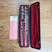 YAMAHA 211S II STUDENT SILVER PLATED FLUTE #001