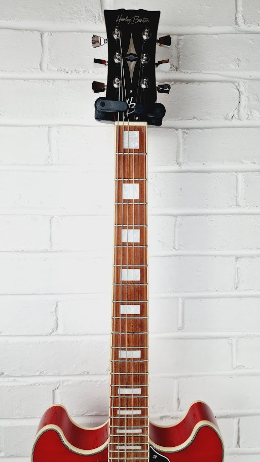 HARLEY BENTON HB35 PLUS CHERRY RED ELECTRIC GUITAR