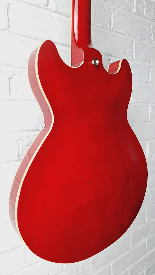 HARLEY BENTON HB35 PLUS CHERRY RED ELECTRIC GUITAR