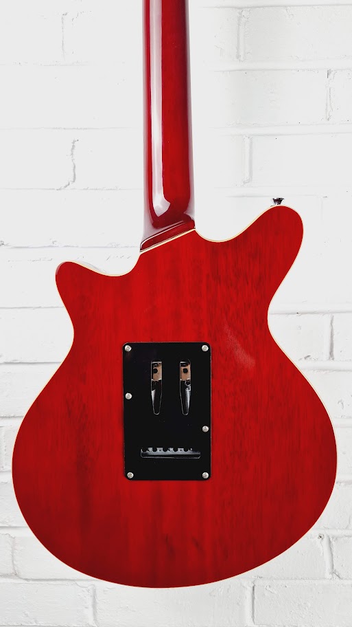 HARLEY BENTON BM-75 DLX TRANS RED DELUXED ELECTRIC GUITAR