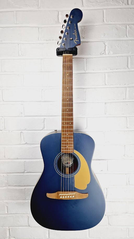 FENDER MALIBU PLAYER MDN WN MIDNIGHT SATIN ELECTRO ACOUSTIC GUITAR