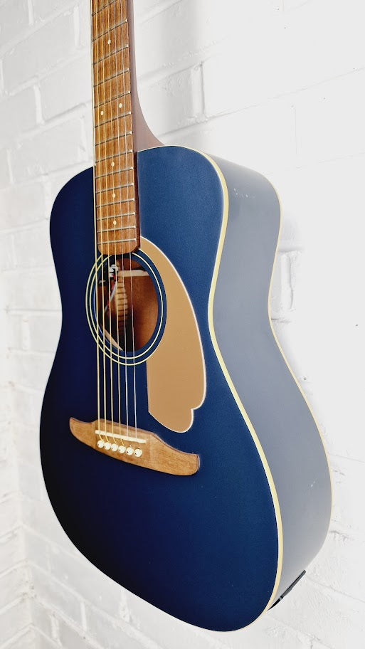 FENDER MALIBU PLAYER MDN WN MIDNIGHT SATIN ELECTRO ACOUSTIC GUITAR