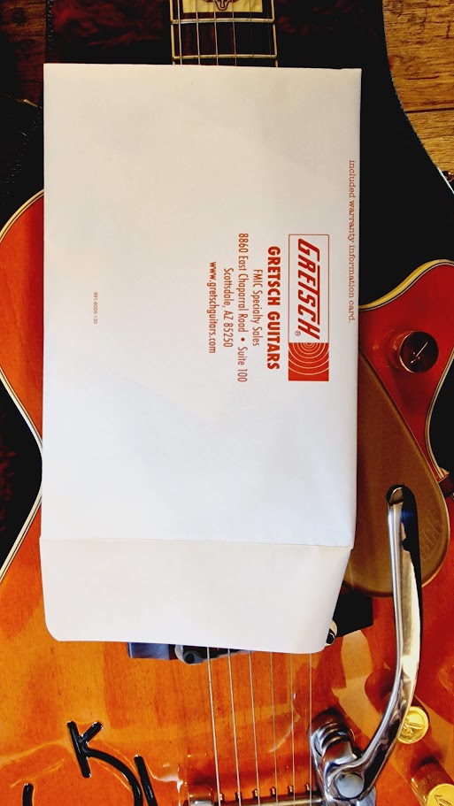 GRETSCH 6121W 2004 ROUNDUP ELECTRIC GUITAR + GRETSCH ORIGINAL HARD CASE