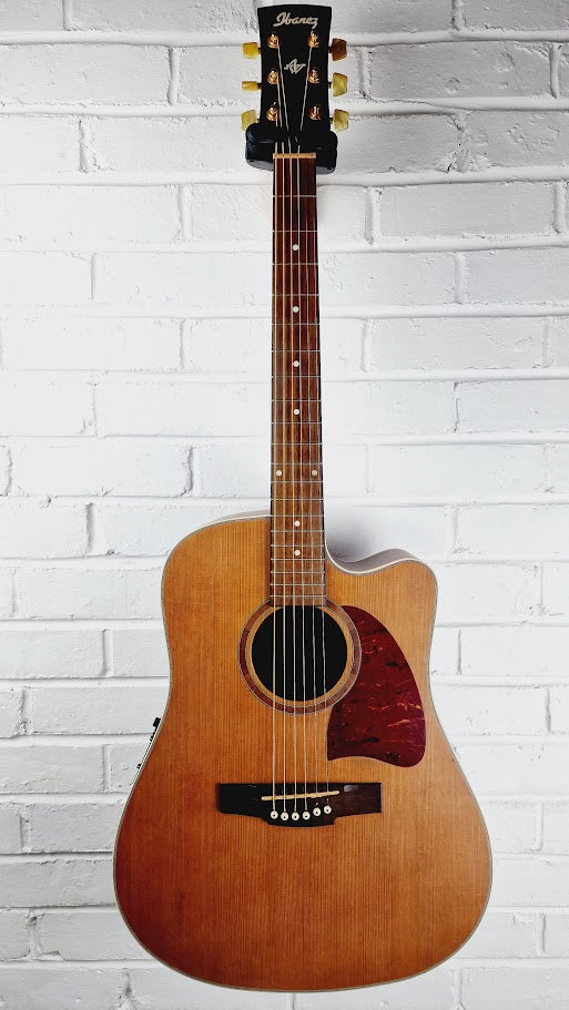 IBANEZ AW15ECE-LG LOW GLOSS ELECTRO ACOUSTIC GUITAR