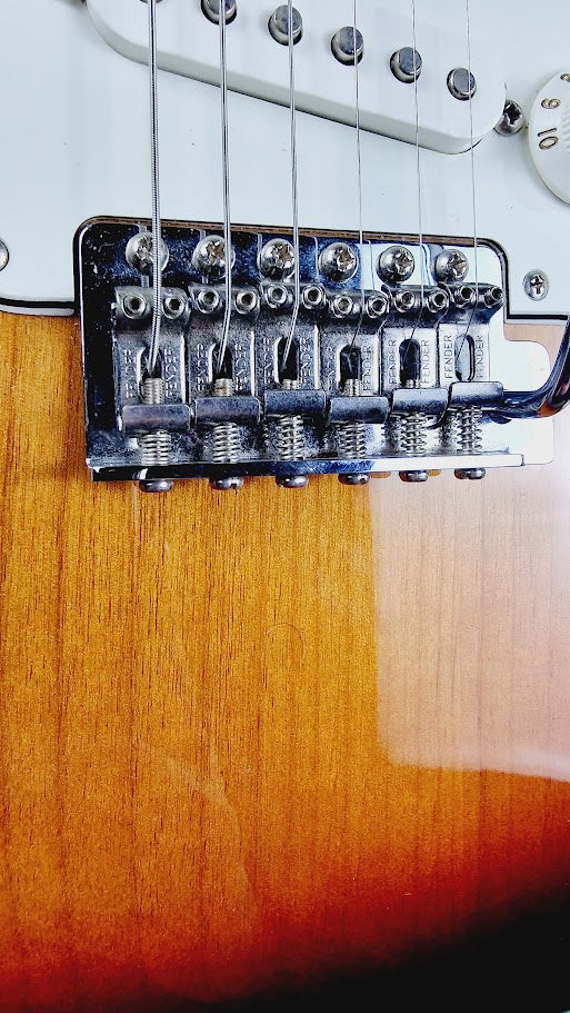 FENDER STANDARD MEXICAN STRATOCASTER BROWN SUNBURST BRB 2017 ELECTRIC GUITAR