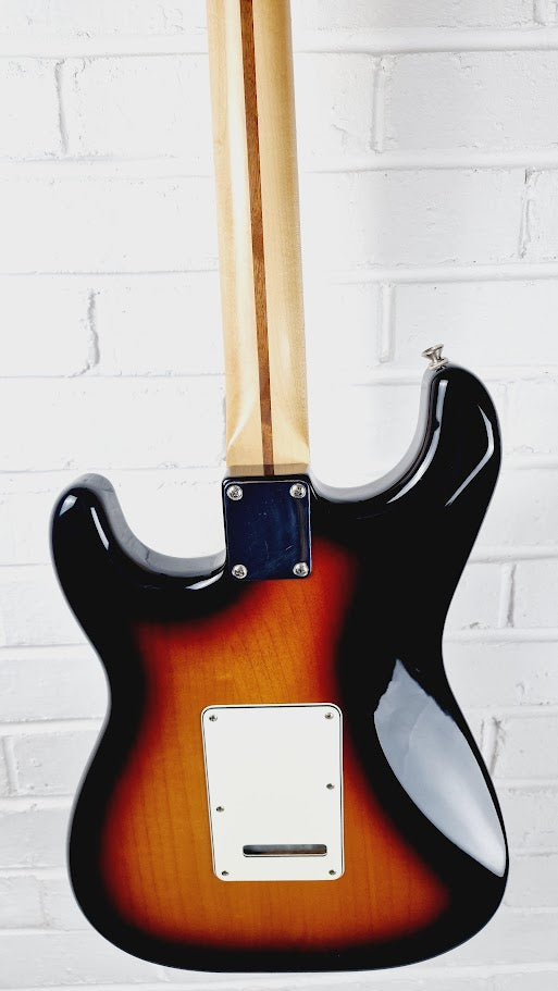 FENDER STANDARD MEXICAN STRATOCASTER BROWN SUNBURST BRB 2017 ELECTRIC GUITAR