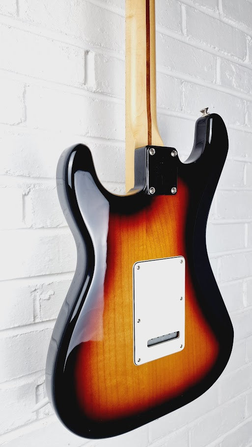 FENDER STANDARD MEXICAN STRATOCASTER BROWN SUNBURST BRB 2017 ELECTRIC GUITAR