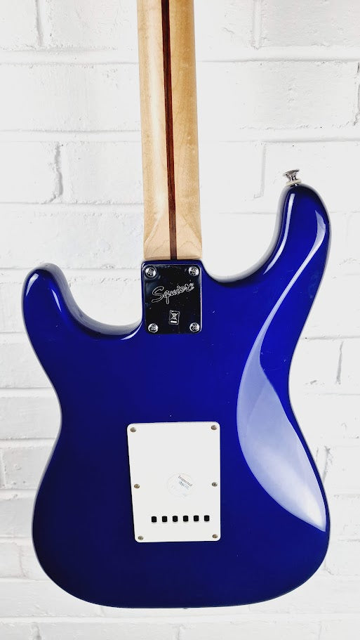 FENDER SQUIER AFFINITY STRATOCASTER BLUE 2008 INDONESIA FACTORY