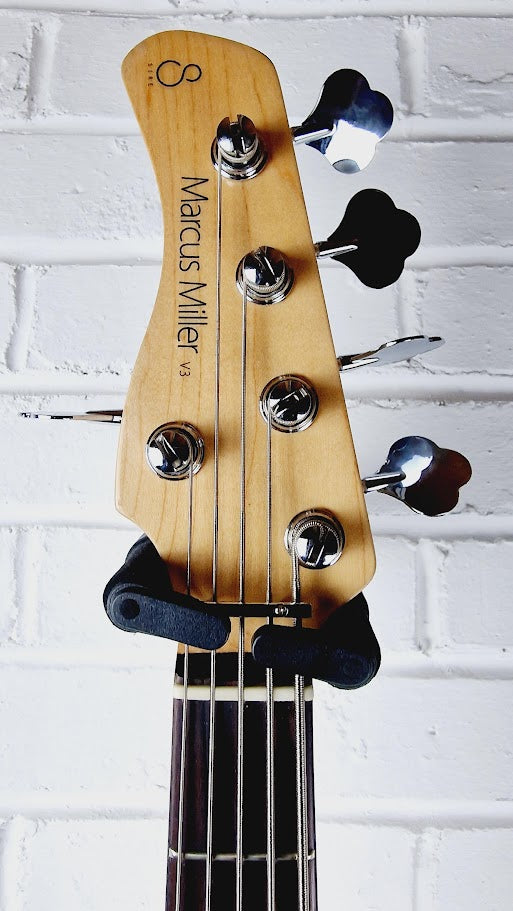 SIRE MARCUS MILLER V3 LEFT HANDED 5 STRING BLACK GOLD BASS GUITAR