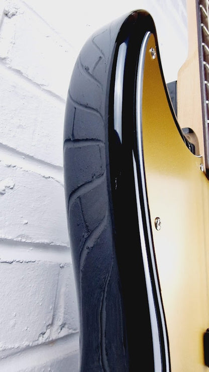 SIRE MARCUS MILLER V3 LEFT HANDED 5 STRING BLACK GOLD BASS GUITAR