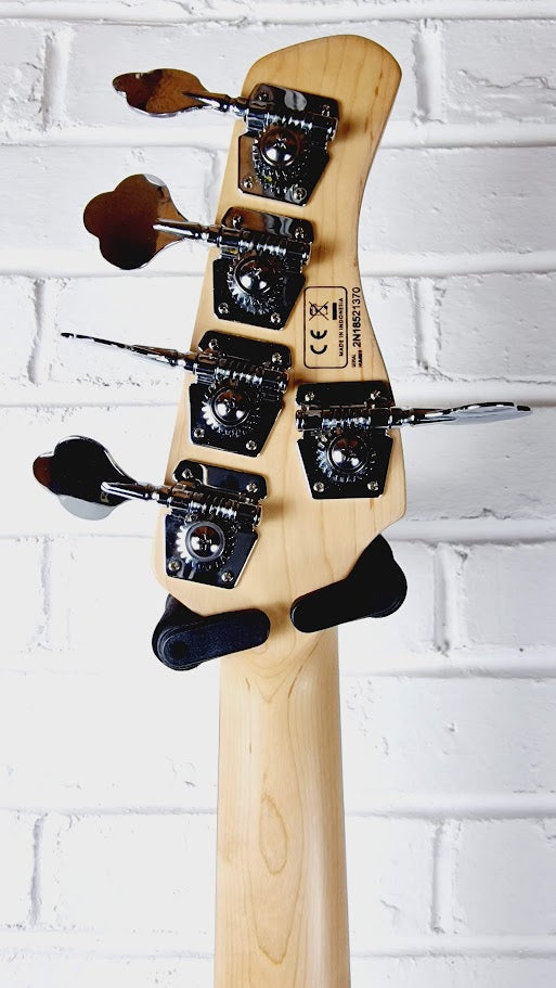 SIRE MARCUS MILLER V3 LEFT HANDED 5 STRING BLACK GOLD BASS GUITAR