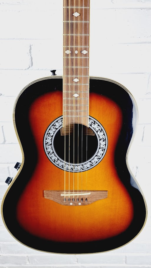 TANGLEWOOD ODYSSEY TMO-7 SUNBURST BOWLBACK ELECTRO GUITAR
