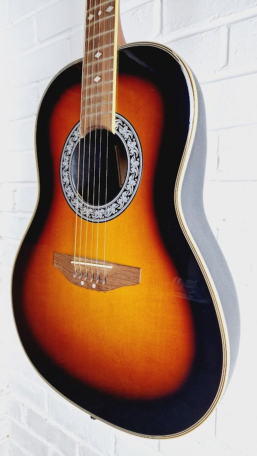 TANGLEWOOD ODYSSEY TMO-7 SUNBURST BOWLBACK ELECTRO GUITAR