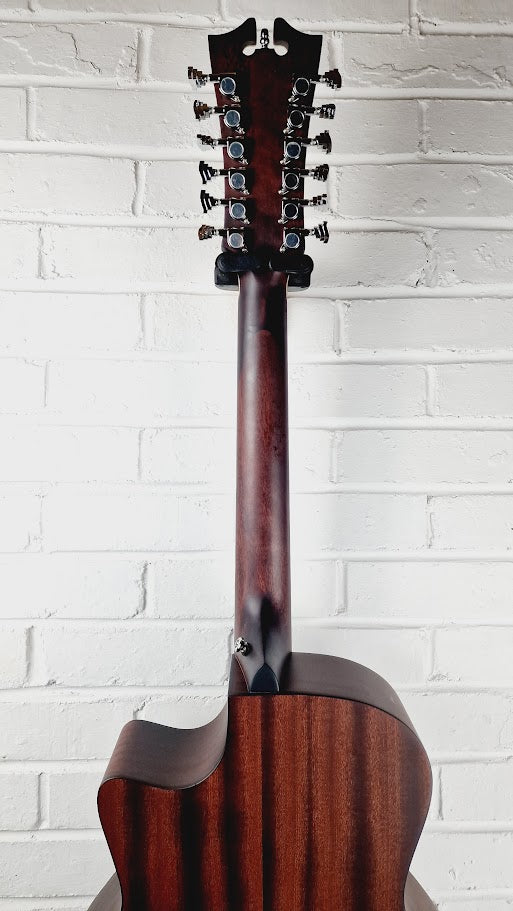 D'ANGELICO PREMIER FULTON LS SATIN VINTAGE SUNBURST 12 STRING ELECTRO ACOUSTIC GUITAR