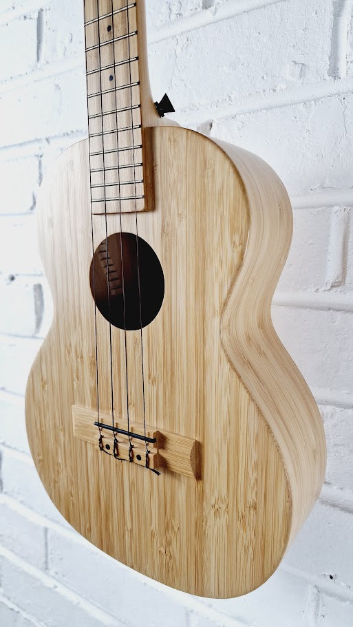KALA KA-BMB-T SOLID BAMBOO TENOR UKULELE + TWEED HARD CASE
