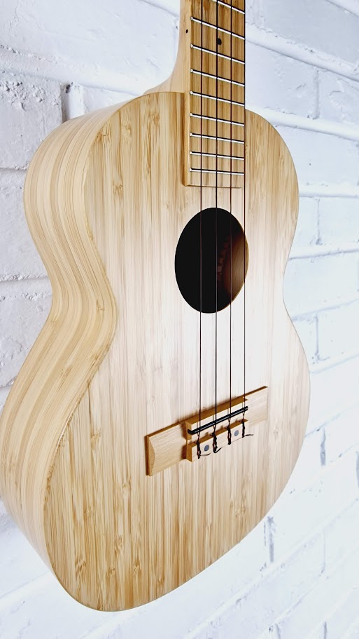 KALA KA-BMB-T SOLID BAMBOO TENOR UKULELE + TWEED HARD CASE