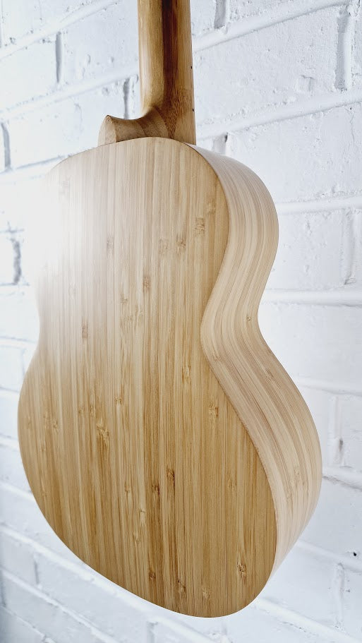 KALA KA-BMB-T SOLID BAMBOO TENOR UKULELE + TWEED HARD CASE