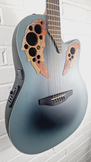OVATION CELEBRITY ELITE CE44-RBB-G REVERSE BLUE BURST ELECTRO ACOUSTIC GUITAR