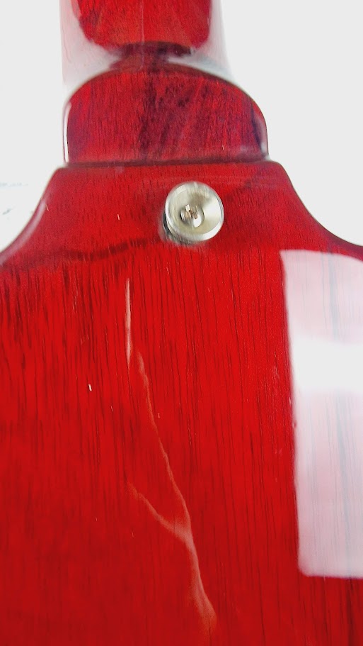 VINTAGE VS6L REISSUED LEFT HANDED CHERRY RED ELECTRIC GUITAR