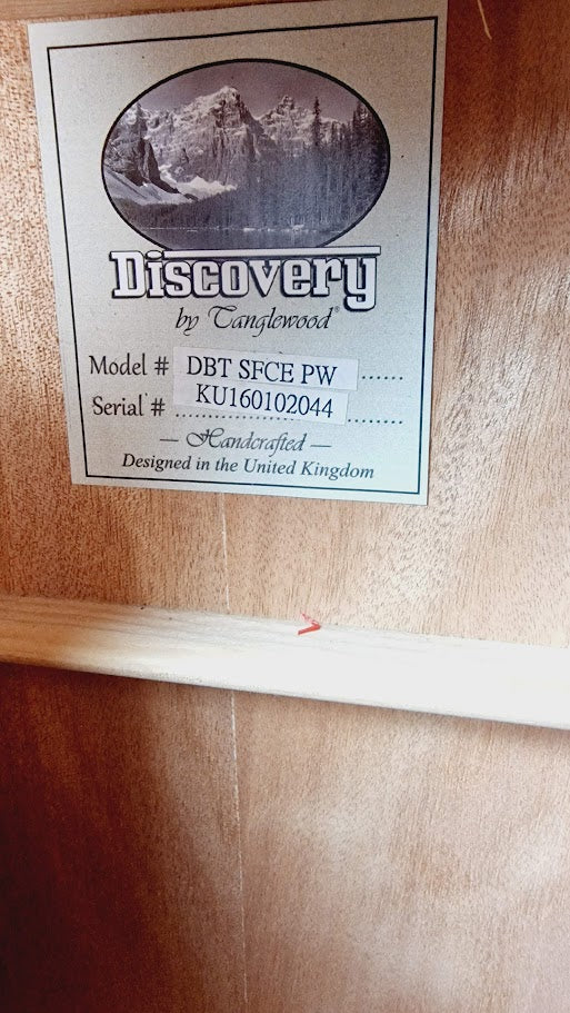 TANGLEWOOD DBT SFCE PW ELECTRO ACOUSTIC GUITAR