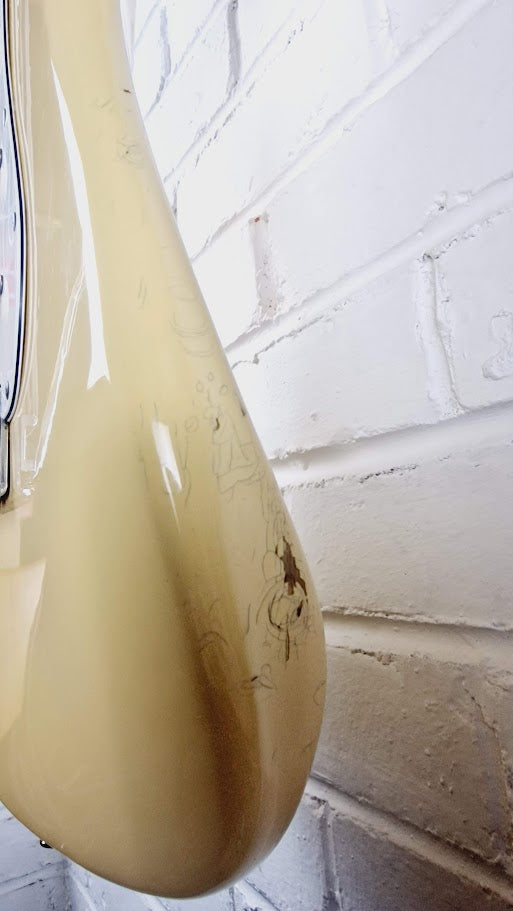 FENDER MIJ "E SERIES" 80s LEFT HANDED OLYMPIC WHITE STRATOCASTER