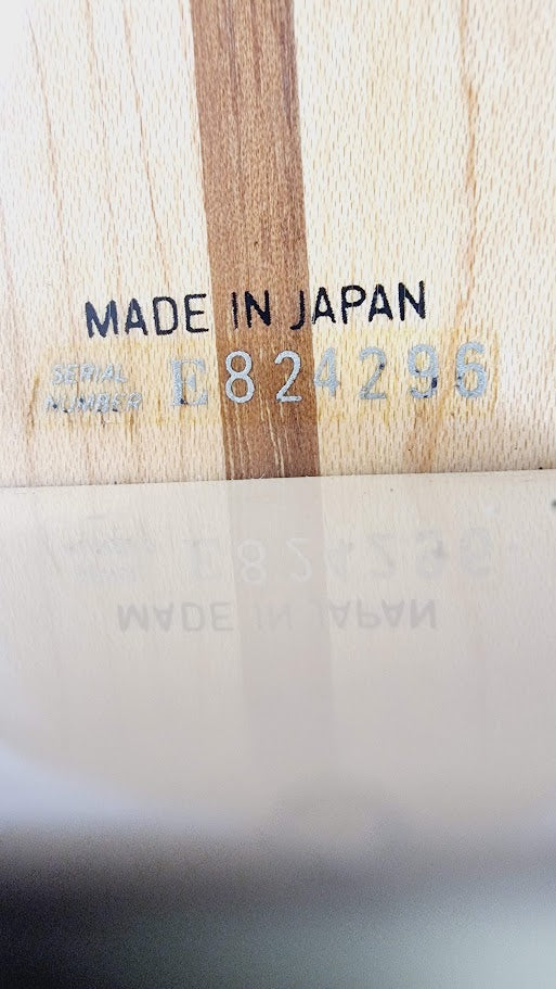 FENDER MIJ "E SERIES" 80s LEFT HANDED OLYMPIC WHITE STRATOCASTER